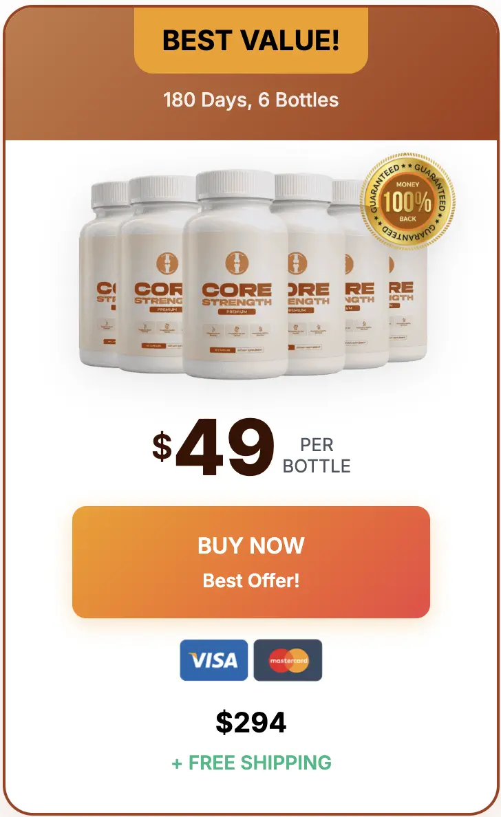 Core Strength Buy Six Bottles